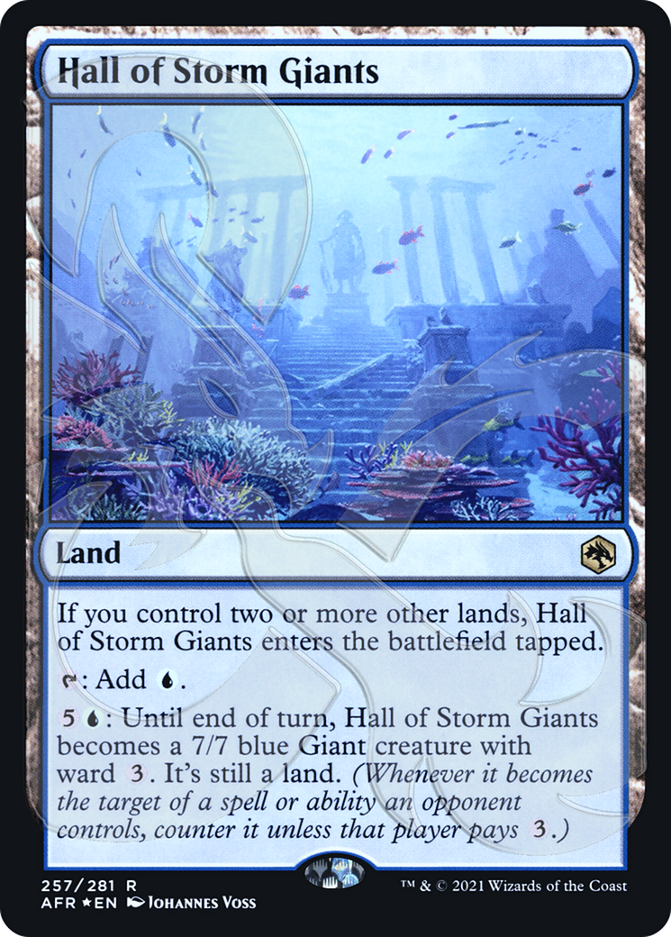 Hall of Storm Giants - Promo [PAFR-257a]