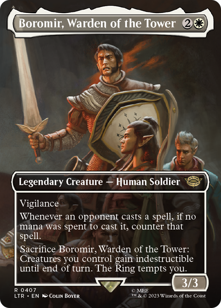 Boromir, Warden of the Tower - Borderless [LTR-407]