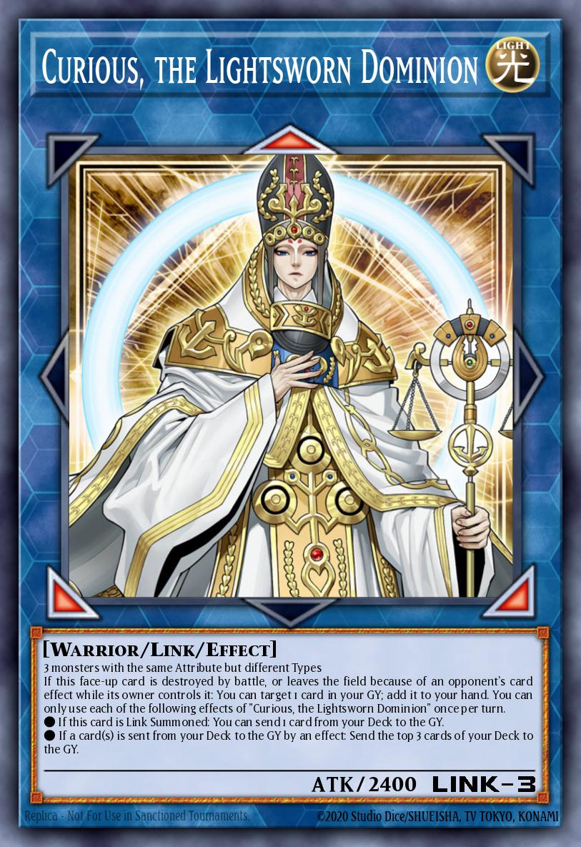 Curious, the Lightsworn Dominion [EXFO-EN091]
