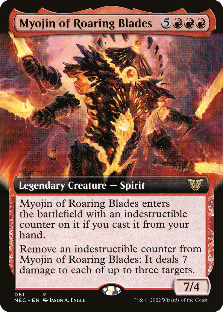 Myojin of Roaring Blades - Extended Art [NEC-61]