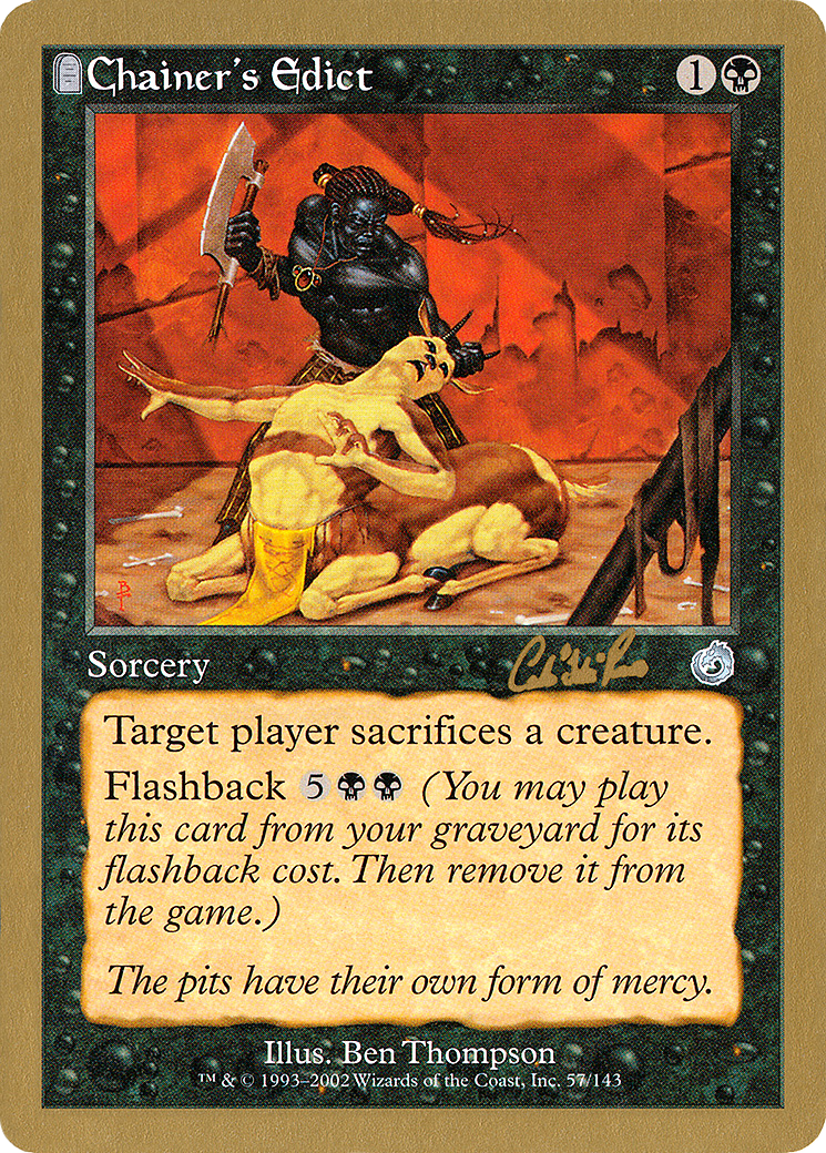 Chainer's Edict [WC02-cr57]
