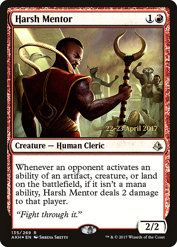 Harsh Mentor - Prerelease Promo [PAKH-135s]