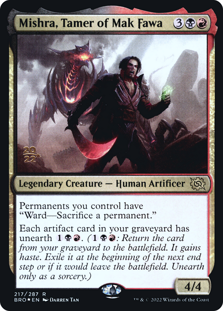 Mishra, Tamer of Mak Fawa - Prerelease Promo [PBRO-217s]