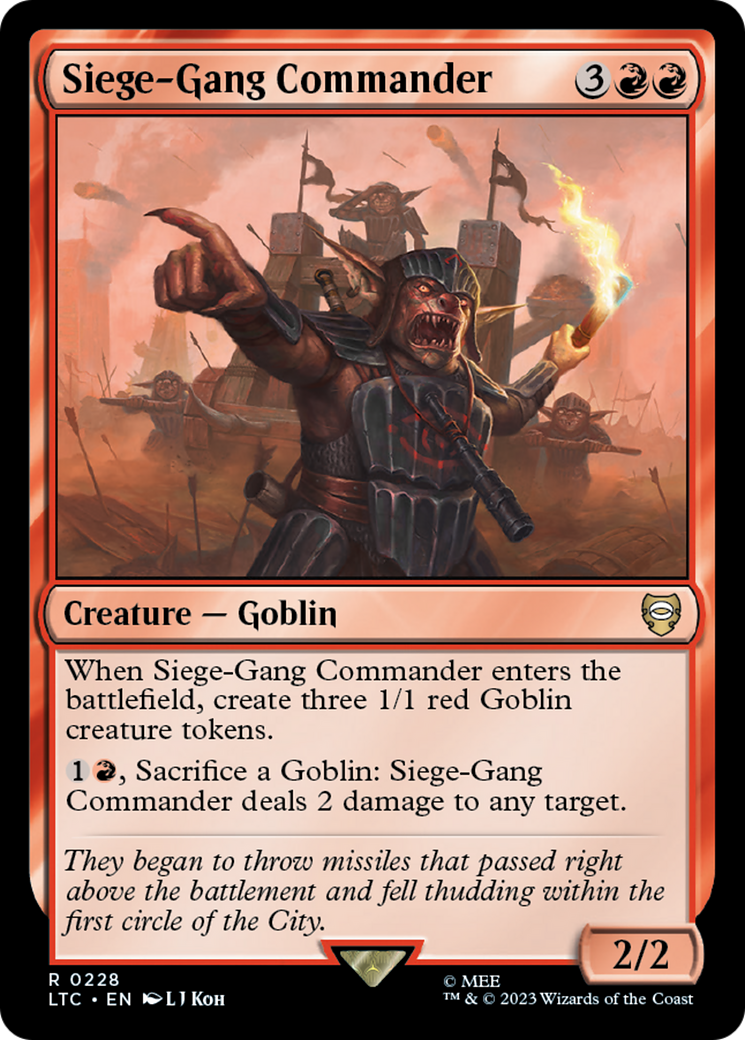 Siege-Gang Commander [LTC-228]