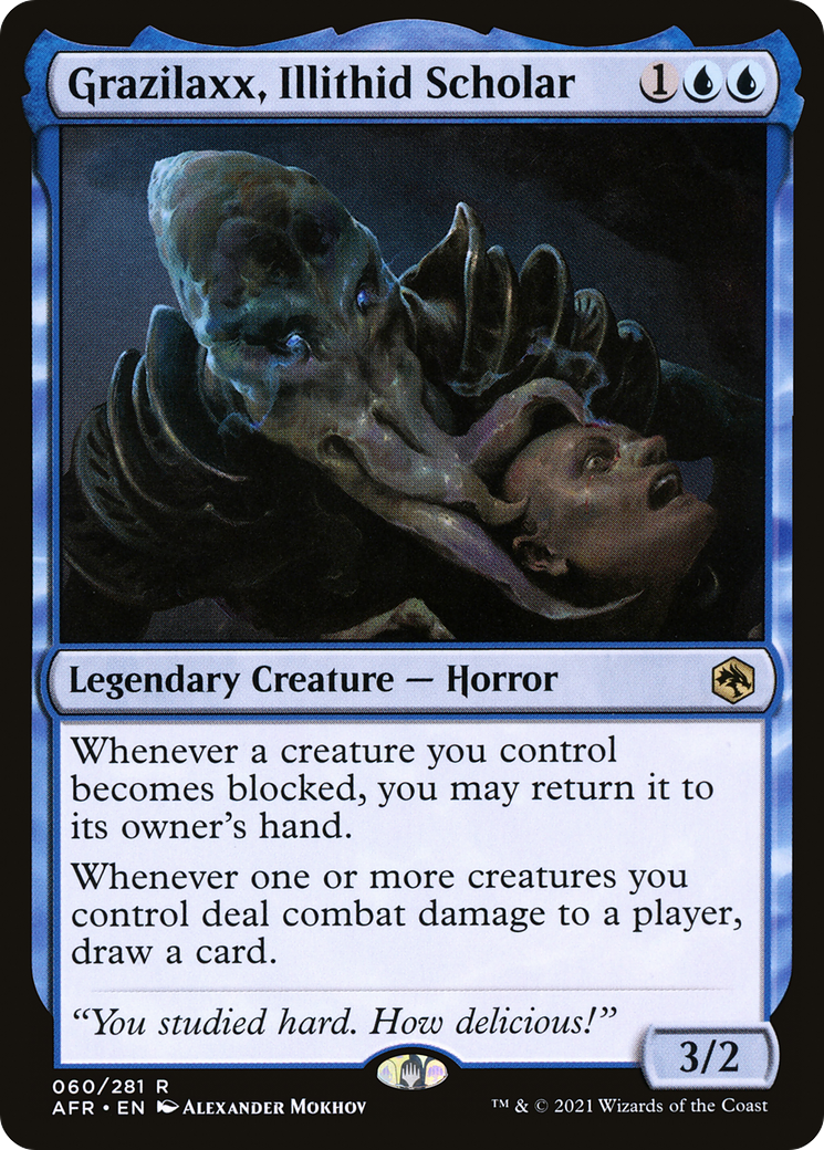 Grazilaxx, Illithid Scholar [AFR-60]