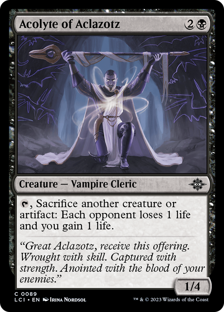 Acolyte of Aclazotz [LCI-89]