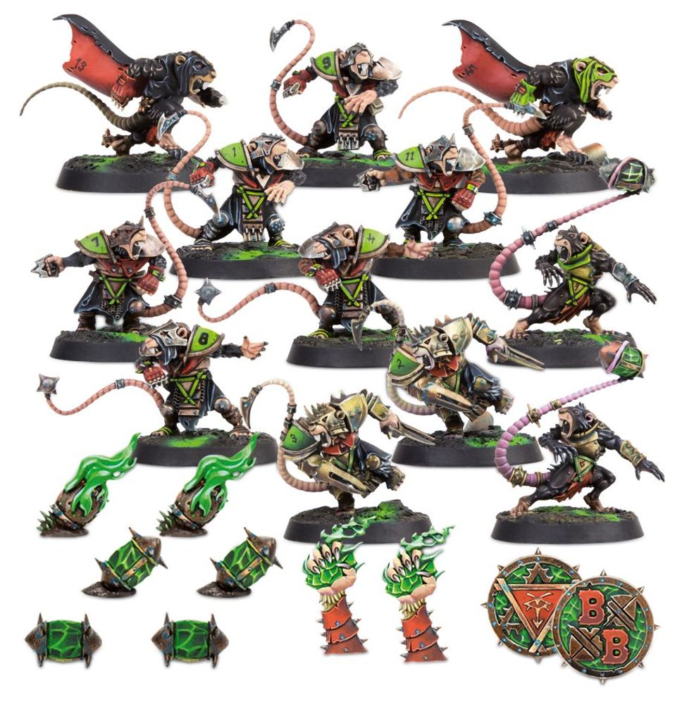 Skaven Blood Bowl Team - Skavenblight Scramblers