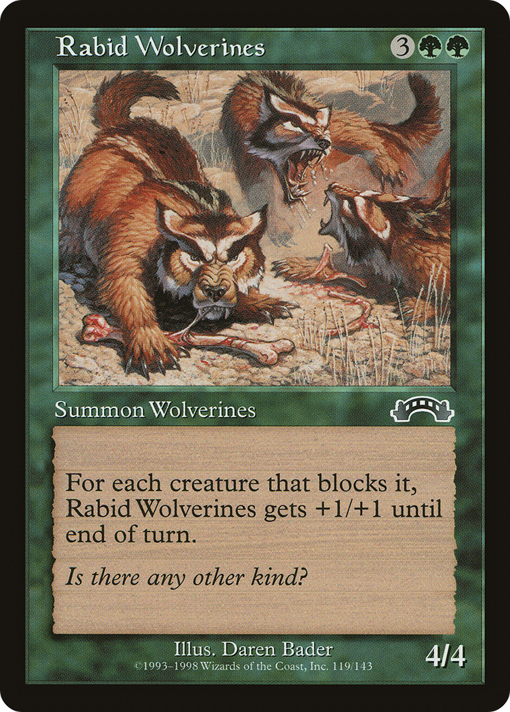 Rabid Wolverines [EXO-119]