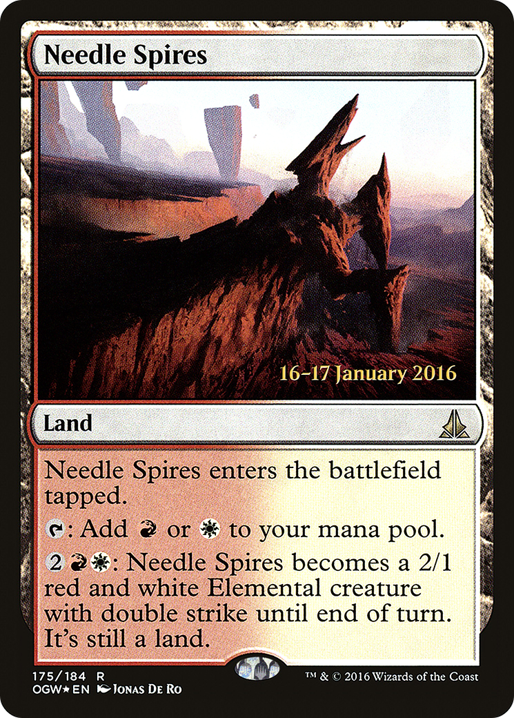 Needle Spires - Prerelease Promo [POGW-175s]