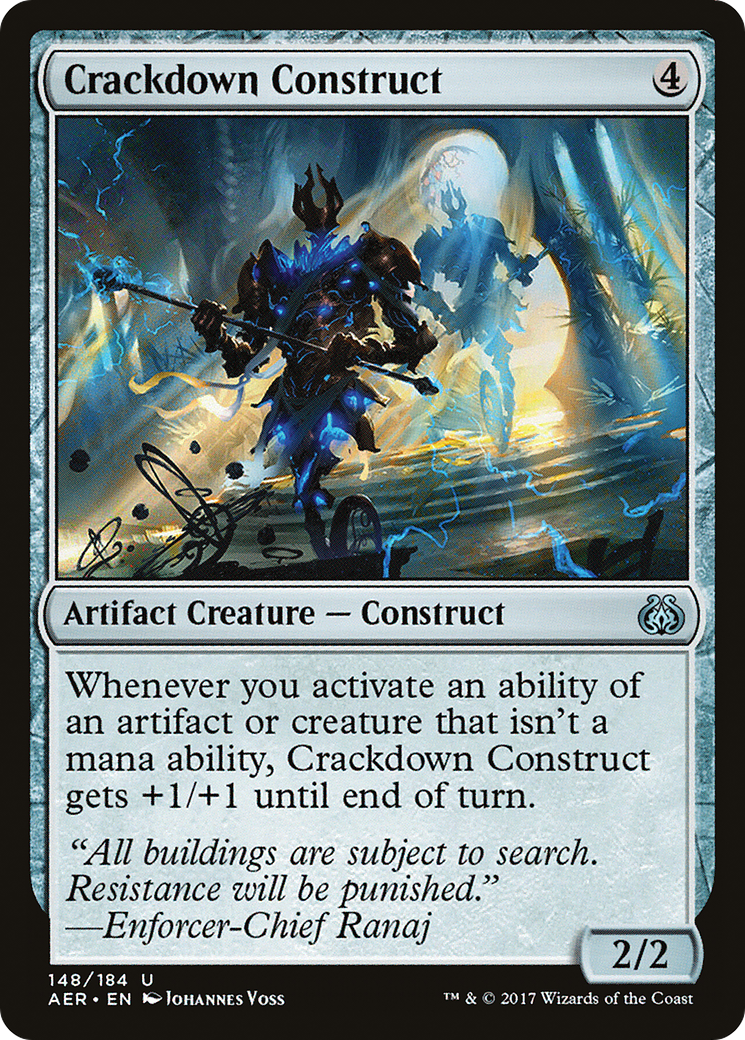 Crackdown Construct [AER-148]
