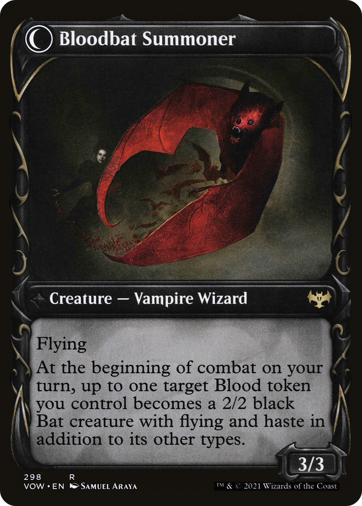 Voldaren Bloodcaster // Bloodbat Summoner - Showcase [VOW-298]