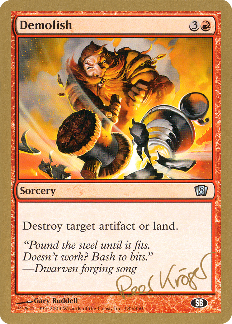 Demolish [WC03-pk183sb]