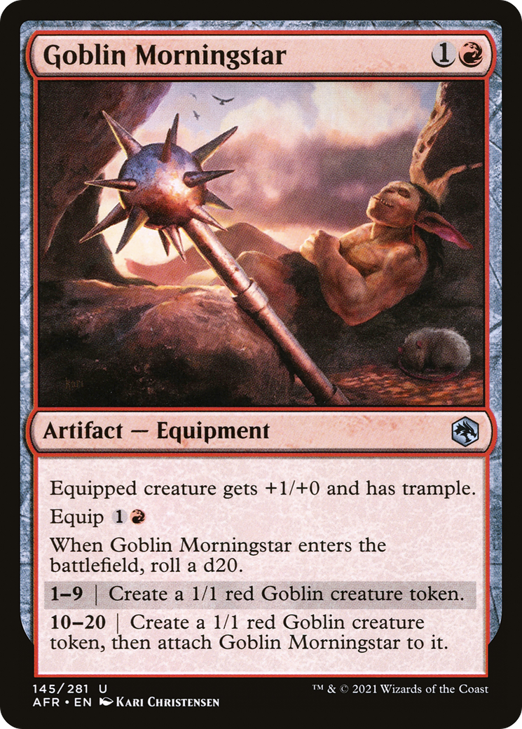Goblin Morningstar [AFR-145]