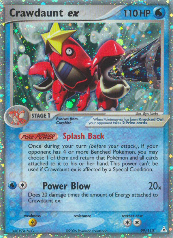Crawdaunt ex [EX13-99]