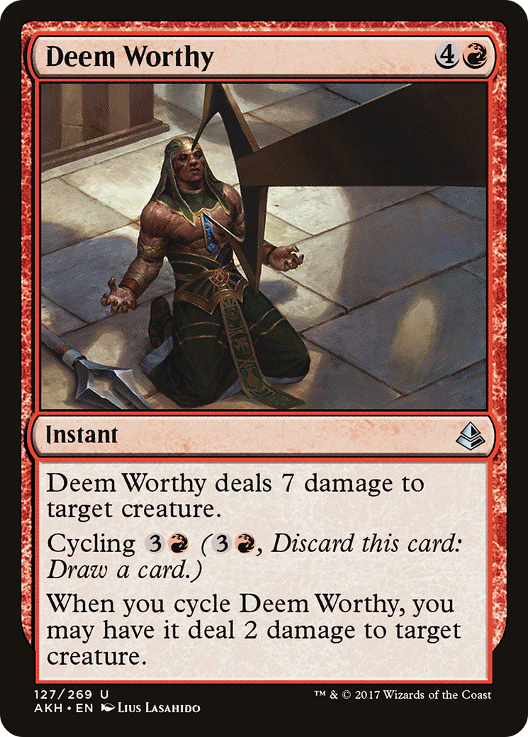 Deem Worthy [AKH-127]