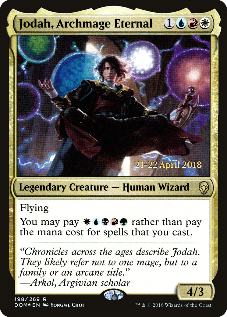 Jodah, Archmage Eternal - Prerelease Promo [PDOM-198s]