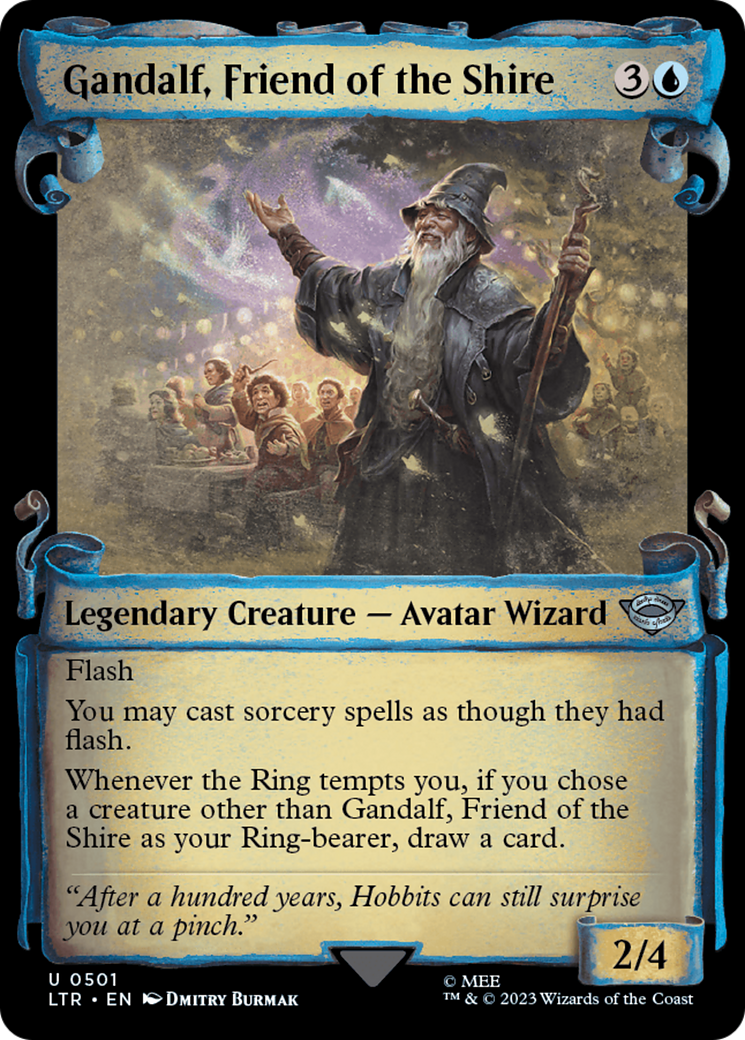 Gandalf, Friend of the Shire - Scroll Showcase [LTR-501]
