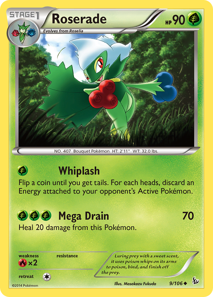 Roserade [XY2-9]