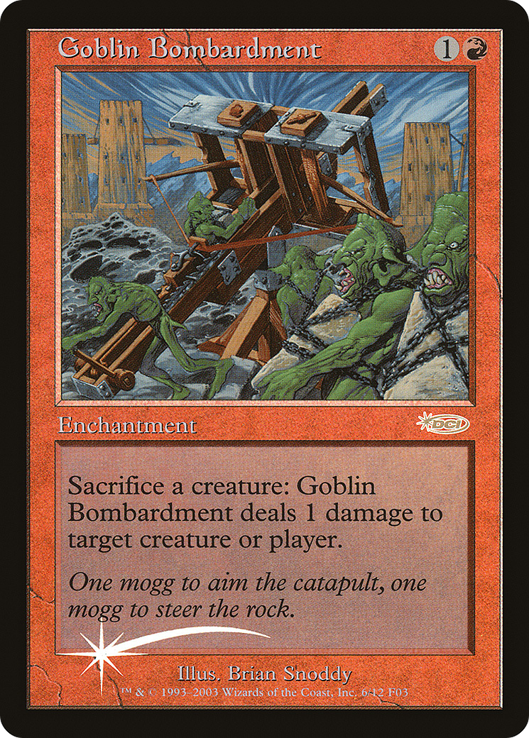 Goblin Bombardment - Promo [F03-6]
