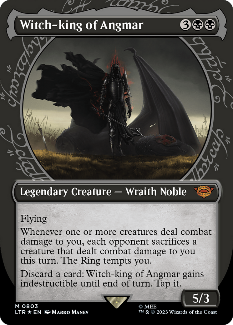 Witch-king of Angmar - Borderless - Showcase - Surge Foil [LTR-803]