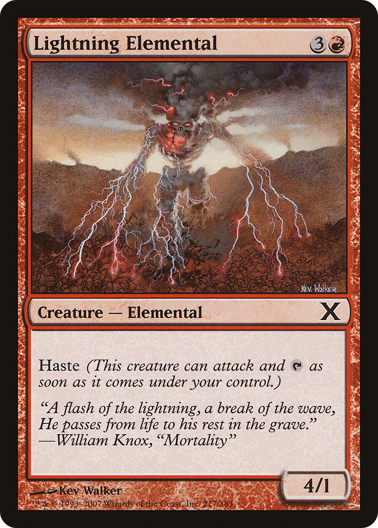 Lightning Elemental [10E-217]