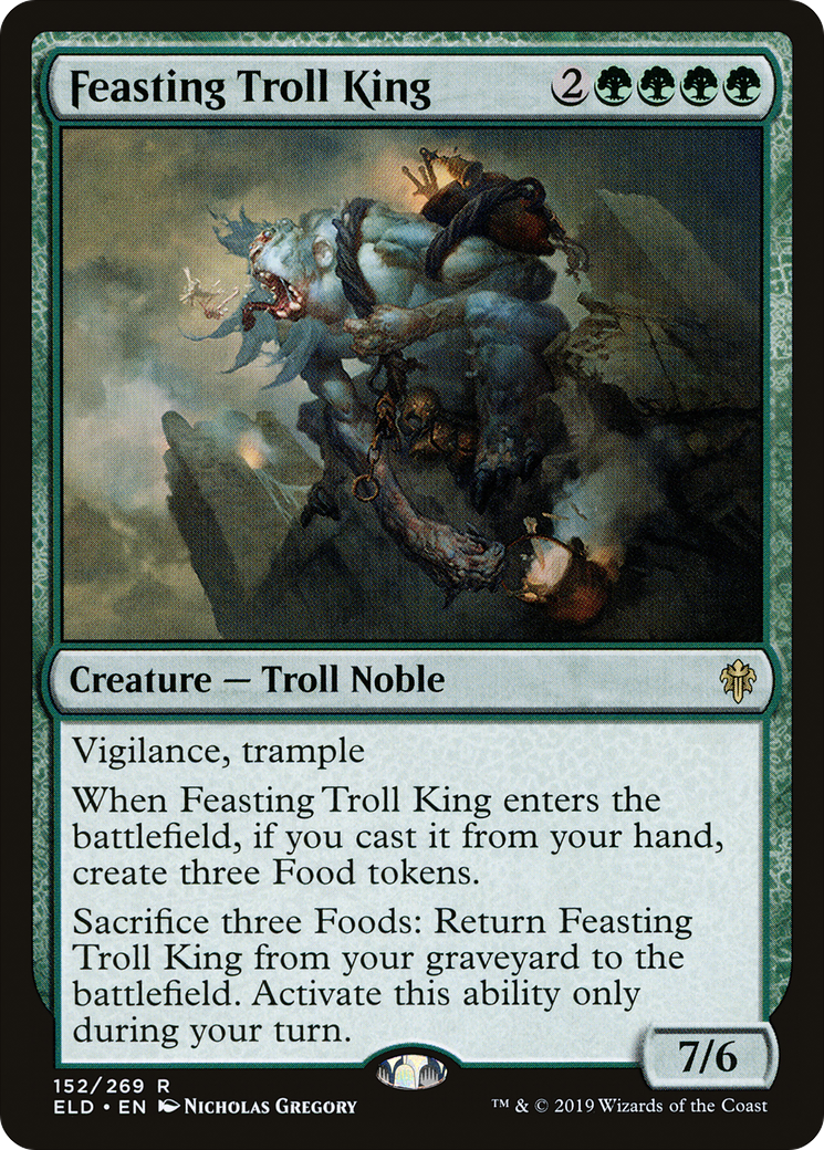 Feasting Troll King [ELD-152]