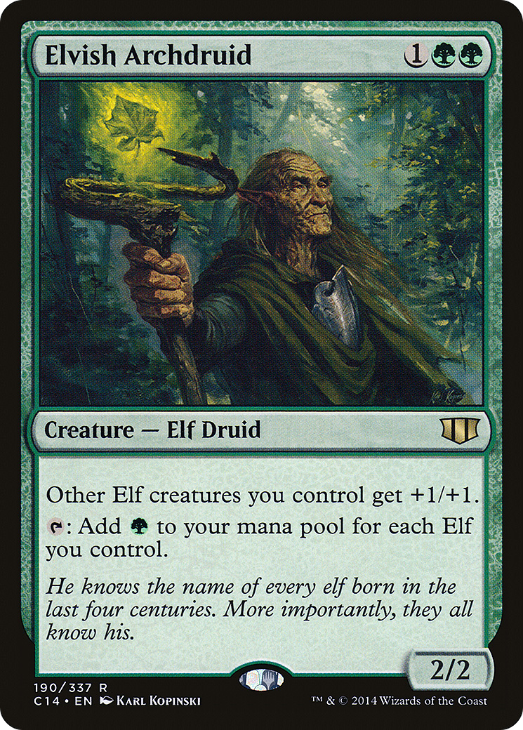 Elvish Archdruid [C14-190]