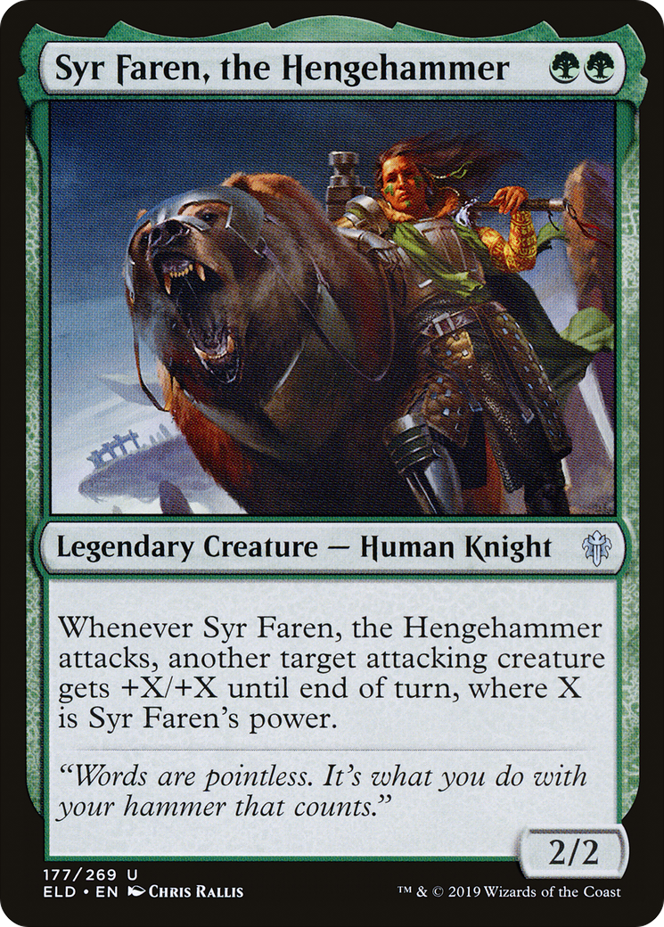 Syr Faren, the Hengehammer [ELD-177]