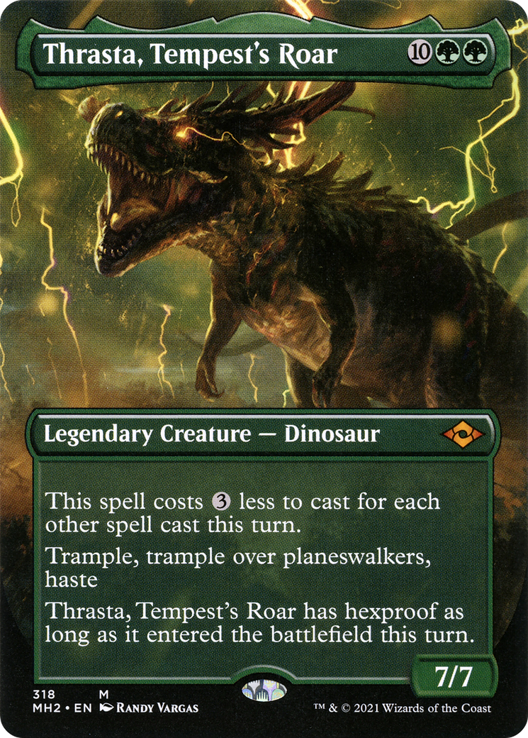 Thrasta, Tempest's Roar - Borderless - Full Art [MH2-318]