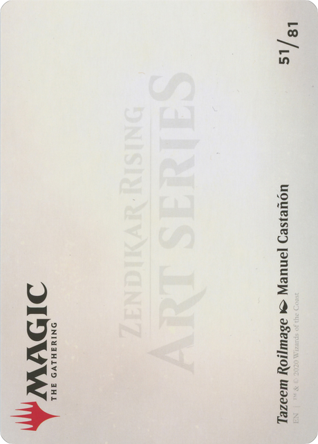 Tazeem Roilmage // Tazeem Roilmage - Borderless [AZNR-51]