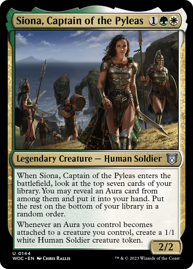 Siona, Captain of the Pyleas [WOC-144]