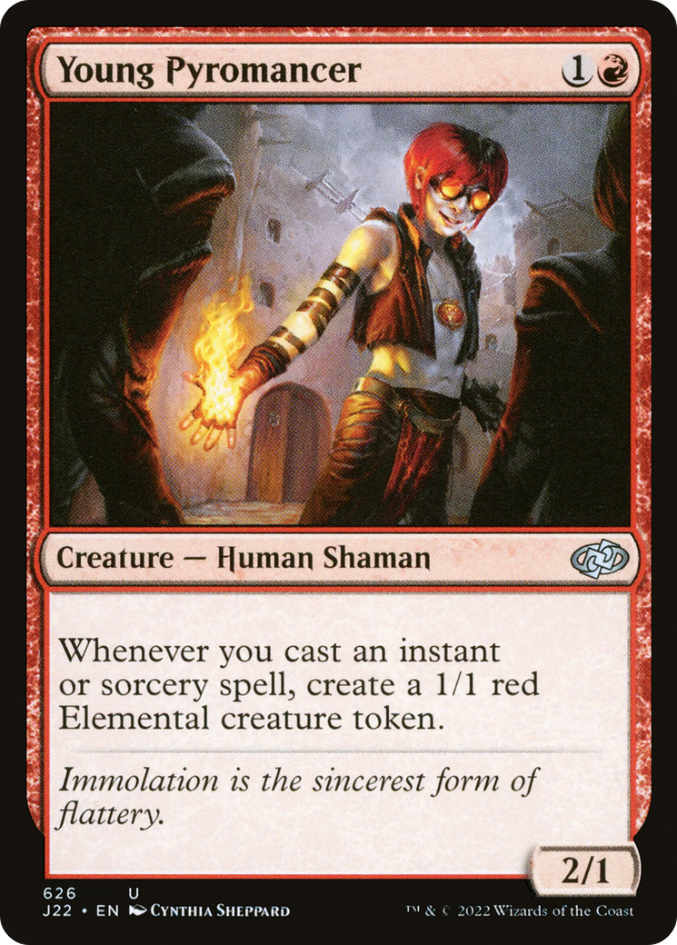 Young Pyromancer [J22-626]