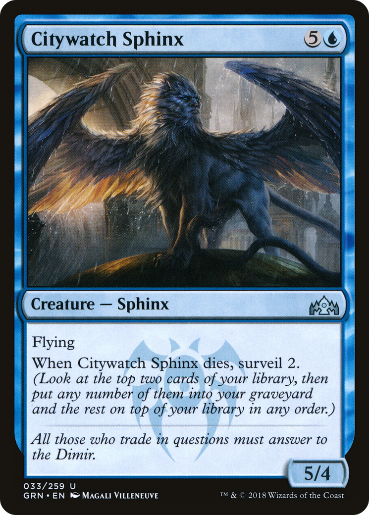 Citywatch Sphinx [GRN-33]