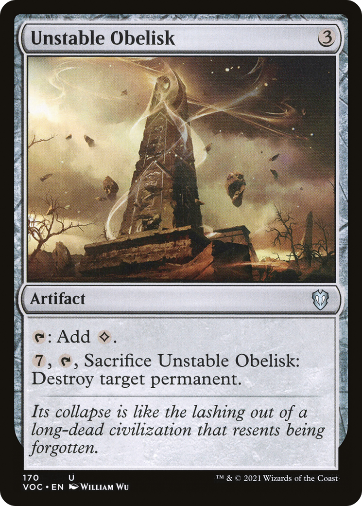 Unstable Obelisk [VOC-170]