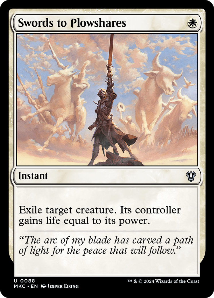 Swords to Plowshares [MKC-88]