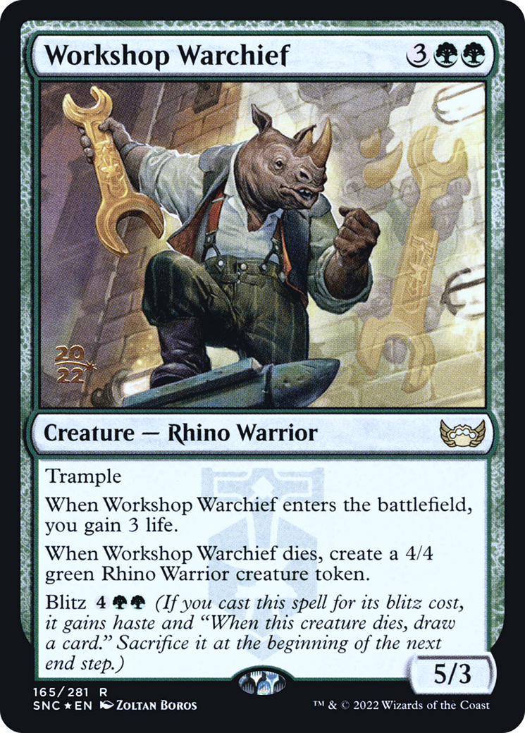 Workshop Warchief - Prerelease Promo [PSNC-165s]