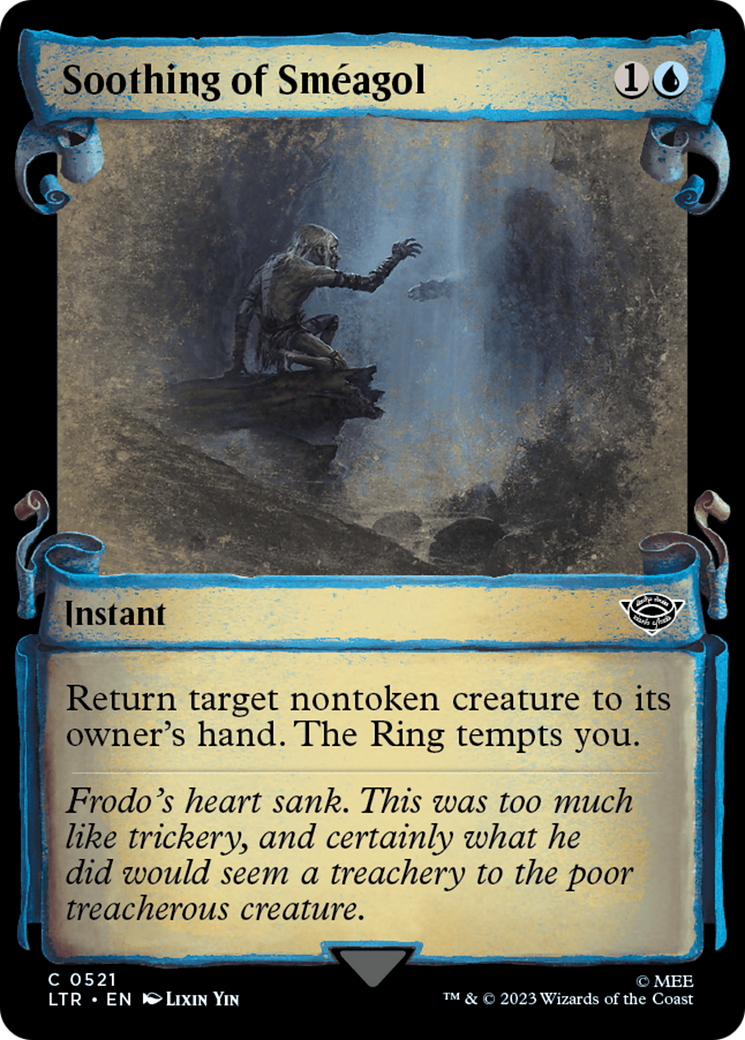 Soothing of Sméagol - Scroll Showcase [LTR-521]
