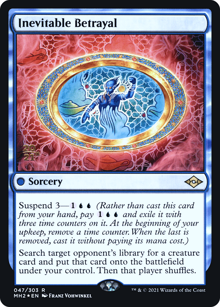 Inevitable Betrayal - Prerelease Promo [PMH2-47s]