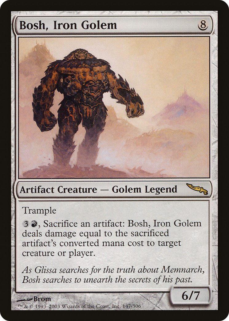 Bosh, Iron Golem [MRD-147]
