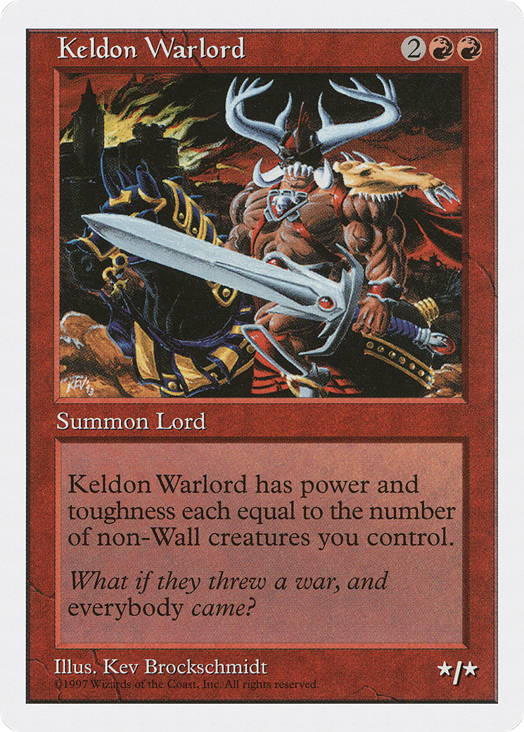 Keldon Warlord [5ED-247]