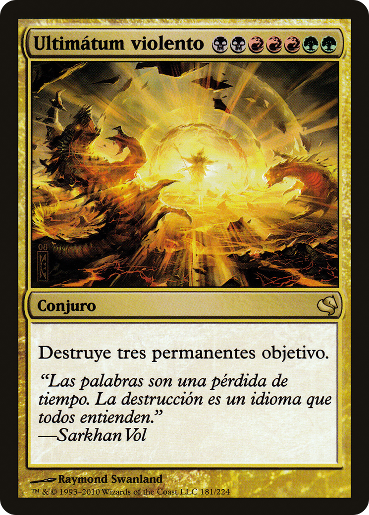 Violent Ultimatum [PS11-181]