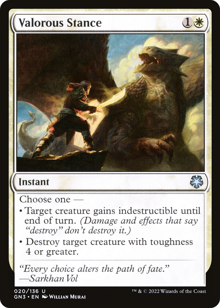 Valorous Stance [GN3-20]