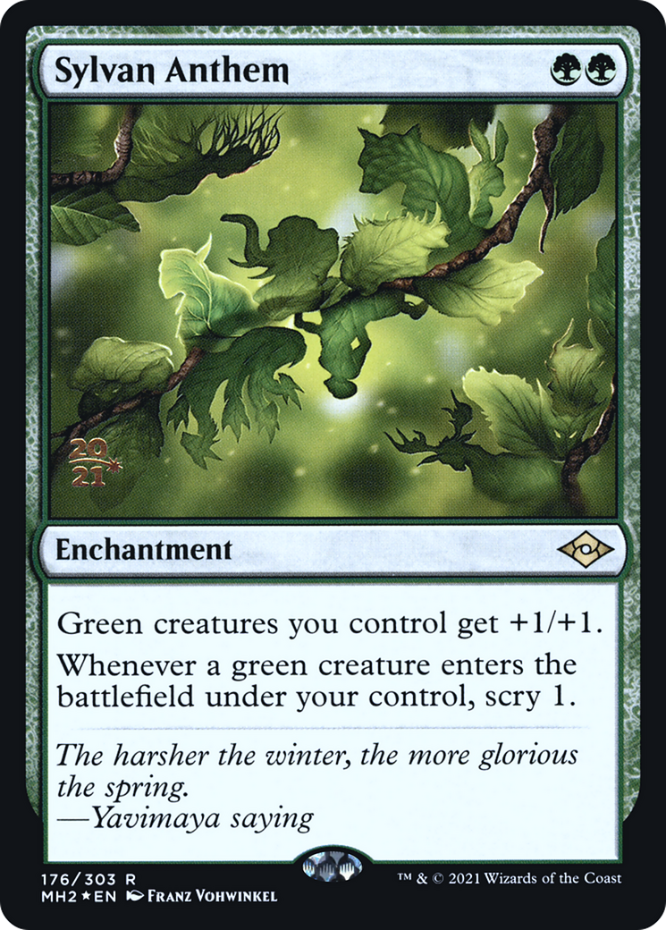 Sylvan Anthem - Prerelease Promo [PMH2-176s]