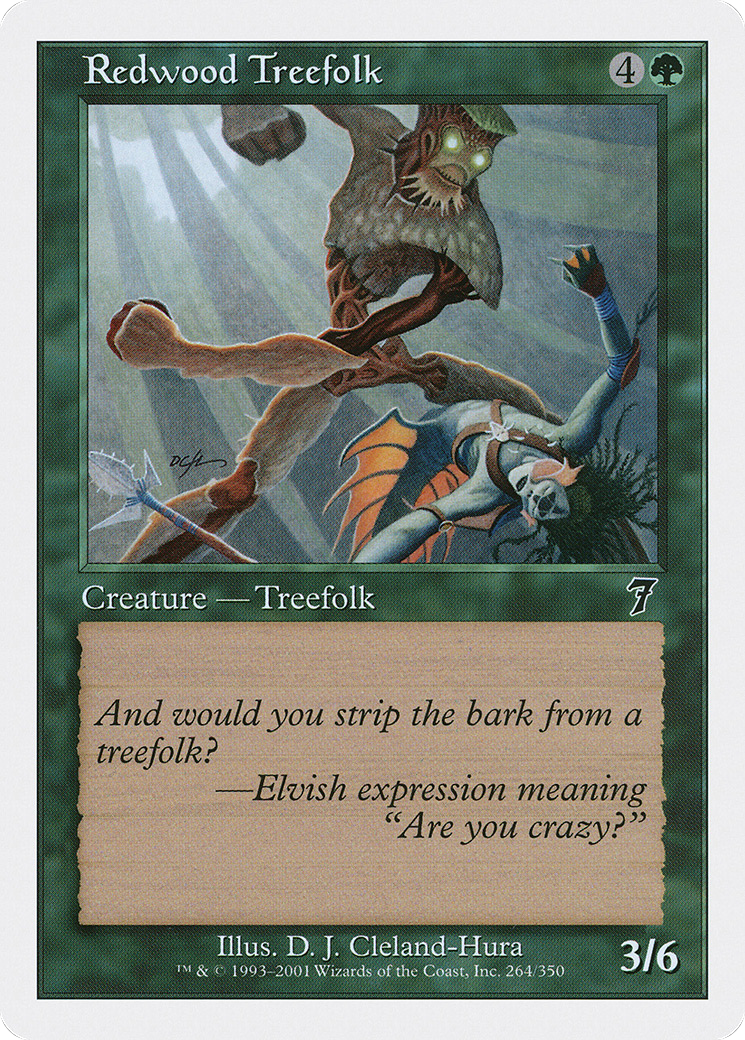 Redwood Treefolk [7ED-264]