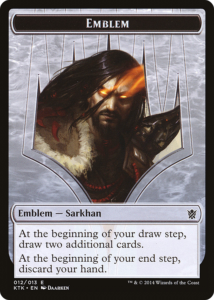 Sarkhan, the Dragonspeaker Emblem [TKTK-12]