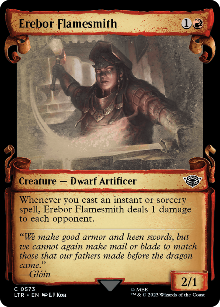 Erebor Flamesmith - Scroll Showcase [LTR-573]
