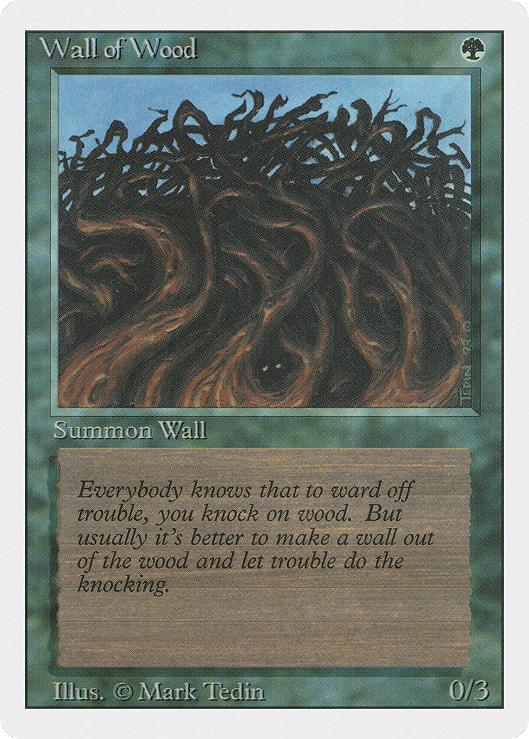 Wall of Wood [3ED-226]