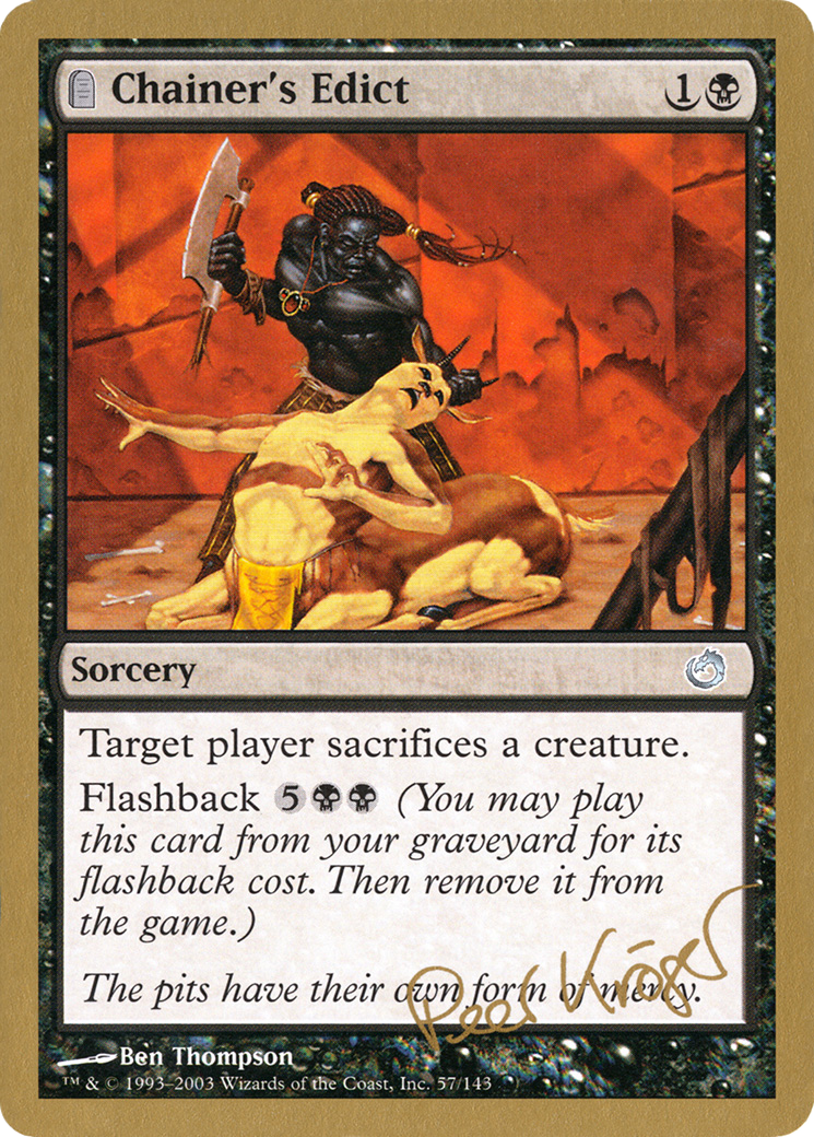 Chainer's Edict [WC03-pk57]