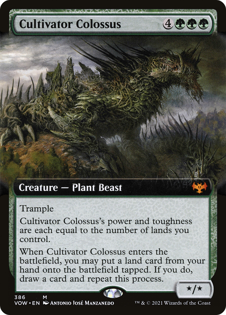 Cultivator Colossus - Extended Art [VOW-386]