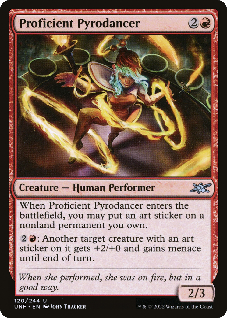 Proficient Pyrodancer [UNF-120]